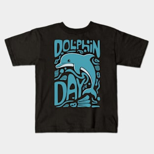 Dolphin Day Kids T-Shirt